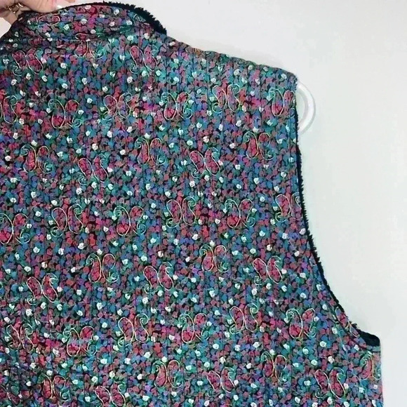 VINTAGE COLORFUL VEST - Picture 7 of 11
